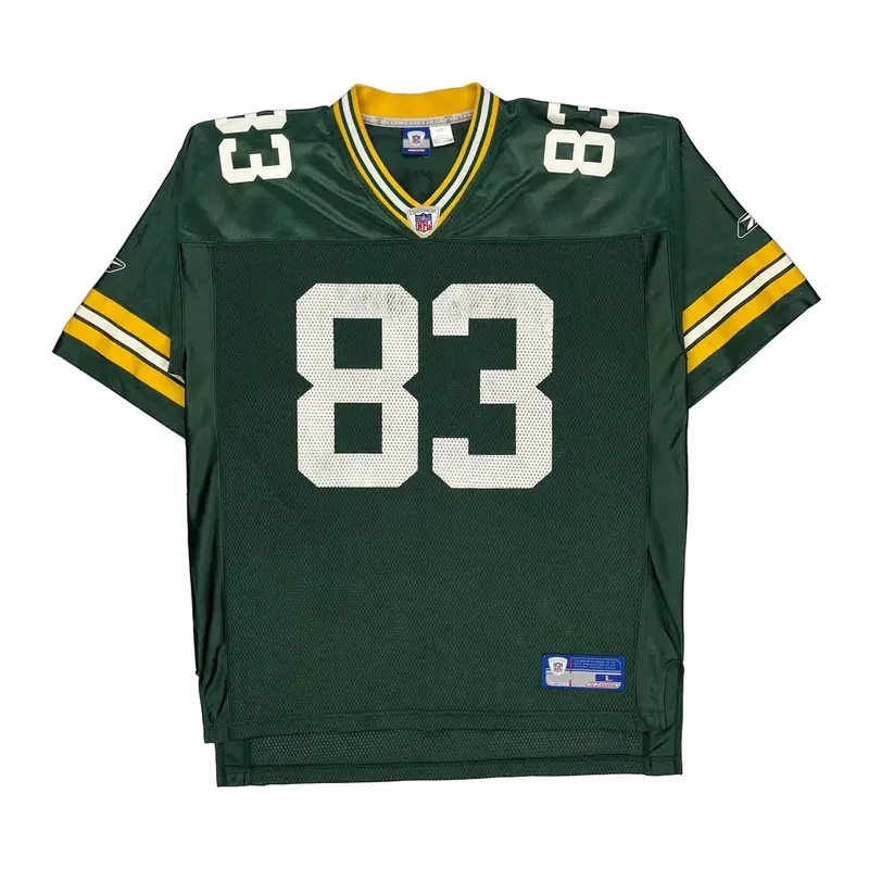 Green Bay Packers Reebok Nfl Jersey - Large Green Polyester