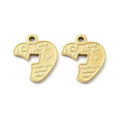 304 Stainless Steel Charms