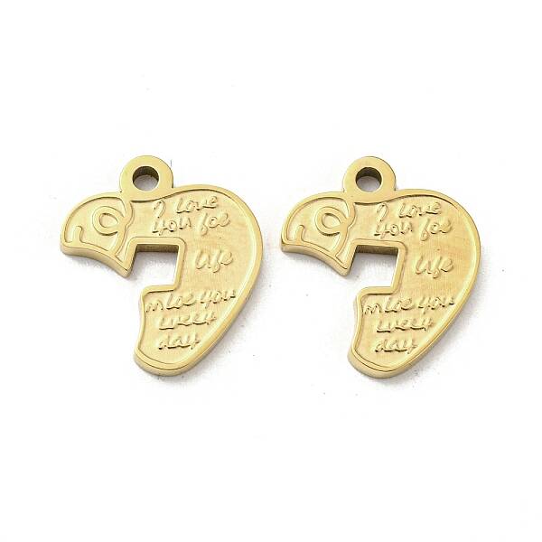 304 Stainless Steel Charms