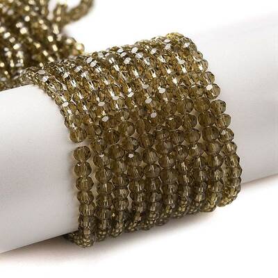 Transparent Glass Beads Strands