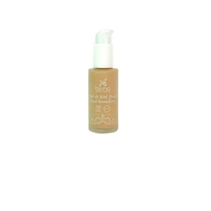 Boho Fluid Foundation, 02 Ivory (30 ml)