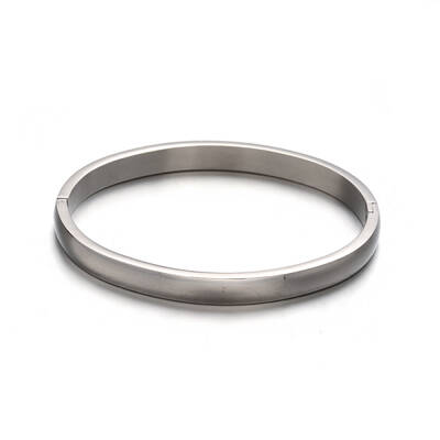 Tarnish Resistant Fashionable Unisex 304 Stainless Steel Bangles