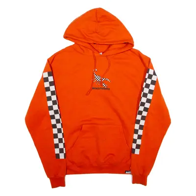 CHAMPION Mens Orange Hoodie M