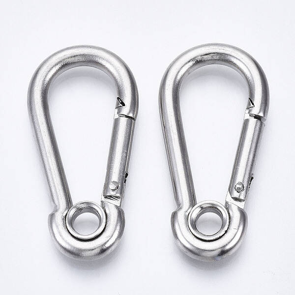 Tarnish Resistant 304 Stainless Steel Rock Climbing Carabiners
