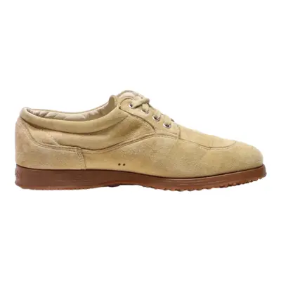 HOGAN Sneaker Trainers Beige Leather Womens UK 6.5
