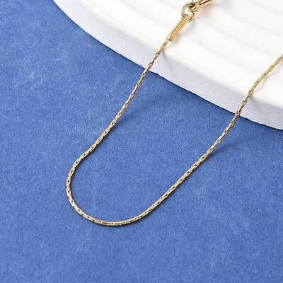 Unique Unisex 304 Stainless Steel Beading Chain Necklaces