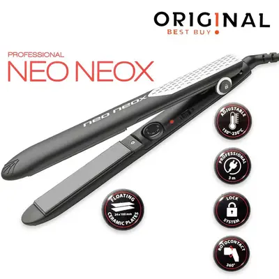 Sibel Ultron Obb Neoneox Straightener Matte Black/Silver