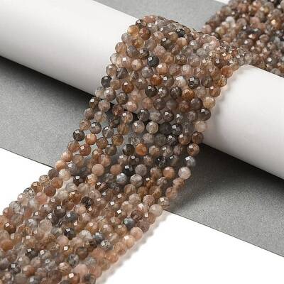 Natural Multi-Moonstone Beads Strands
