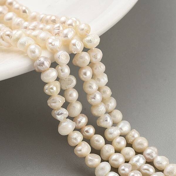 Natural Cultured Freshwater Pearl Beads Strands