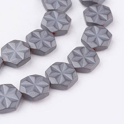 Non-magnetic Synthetic Hematite Beads Strands