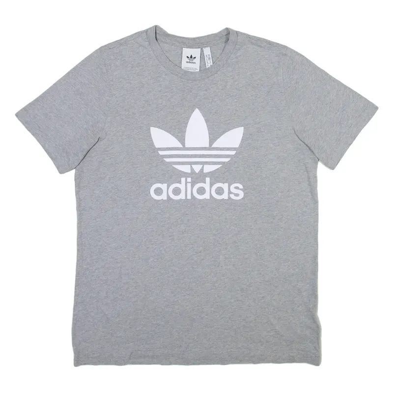 ADIDAS ORIGINALS Mens T-Shirt Grey M