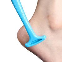 Foot Pedicure Scraper, 1 Summer Portable Plastic Foot Callus Remover, Bathroom Accessories, Multifunctional Professional Pedi...