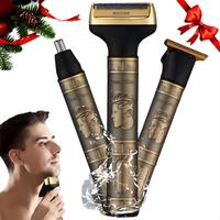 Father's Day Gifts, Electric Hair Shaver, 1 Set Electric Razor with Tool Accessories, Nose Hair Trimmer, Multifunctional Elec...