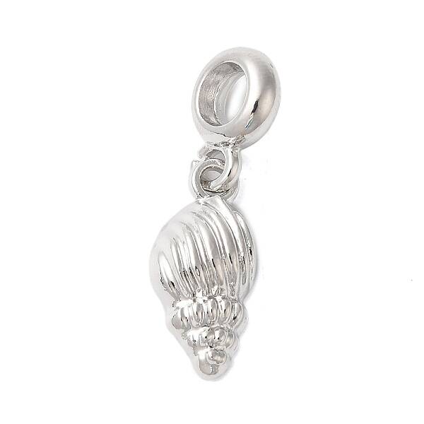 Rack Plating Alloy European Dangle Charms