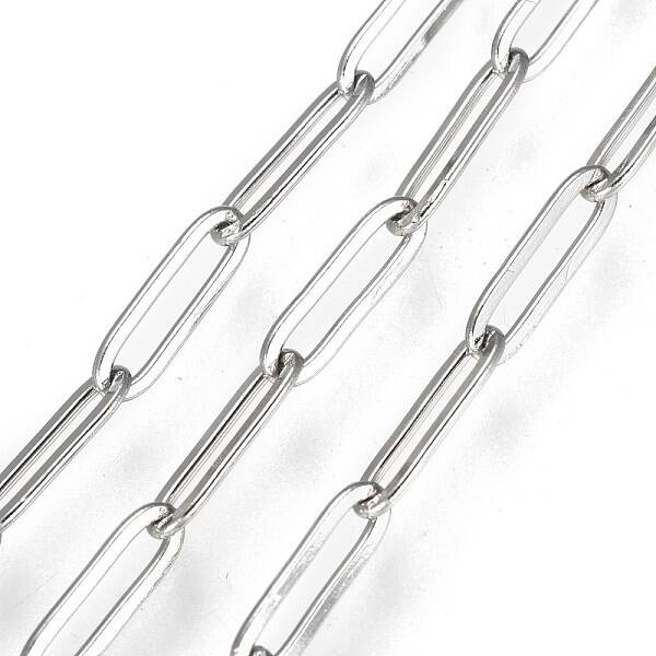 Tarnish Resistant 304 Stainless Steel Paperclip Chains