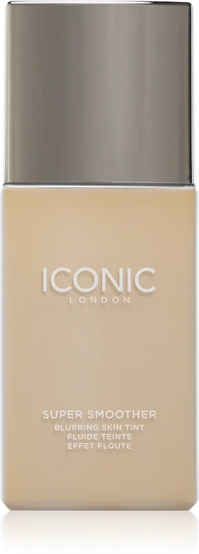 Iconic London Super Smoother Blurring Skin Light Hydrating Foundation Color Warm Fair 30 Ml