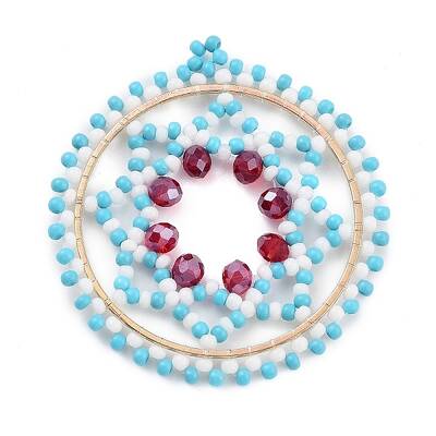 Seed Beads Beaded Pendants