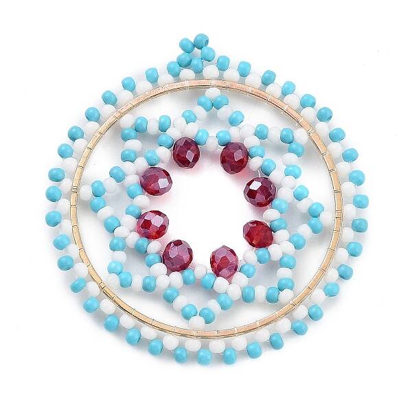 Seed Beads Beaded Pendants
