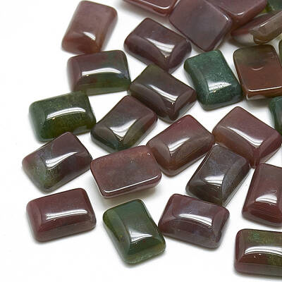 Natural Indian Agate Cabochons