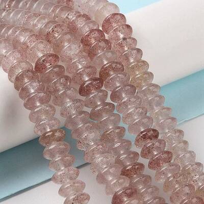 Natural Strawberry Quartz Beads Strands