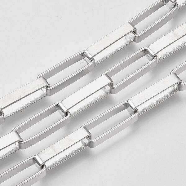 Unwelded Iron Paperclip Chains