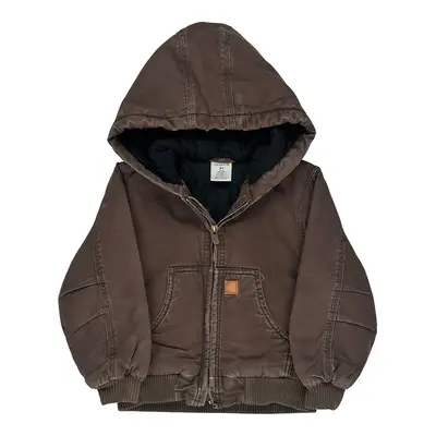 Age 4 Carhartt Jacket - Small Brown Cotton | Size: small