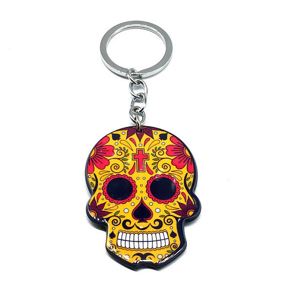 Plastic Pendant Keychain
