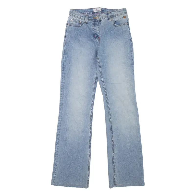 TOM TAILOR Alexa Womens Jeans Blue Regular Bootcut Stone Wash W26 L32