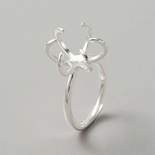 Adjustable Brass Finger Ring Components