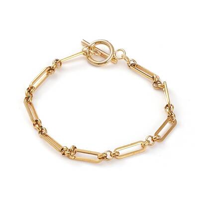 304 Stainless Steel Figaro Chain Bracelets
