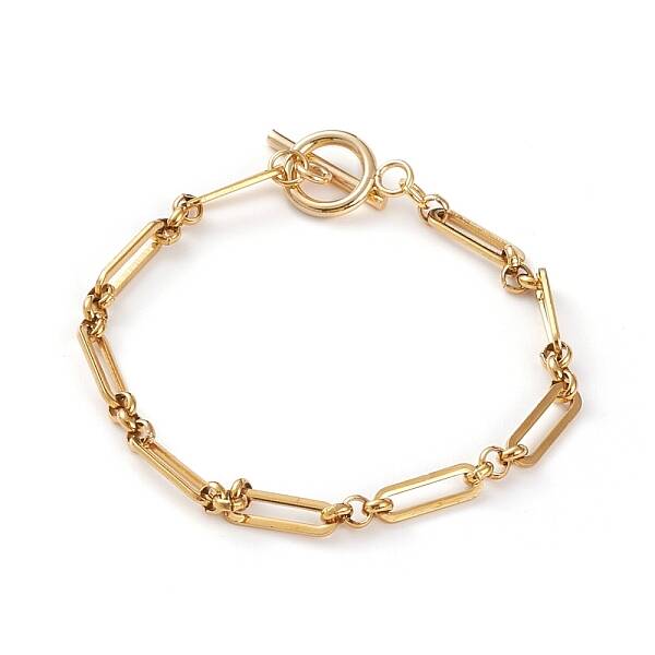 304 Stainless Steel Figaro Chain Bracelets