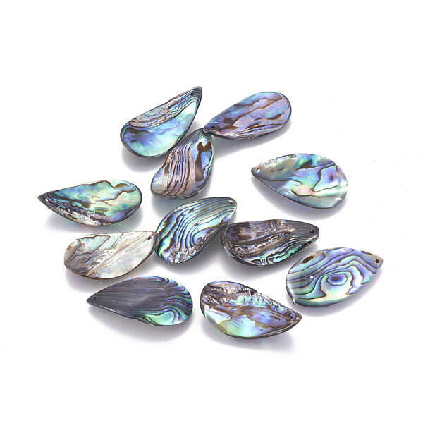 Natural Abalone Shell/Paua Shell Pendants