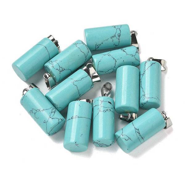 Synthetic Turquoise Pendants