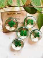 Mini Four-leaf Artificial Crystal Design Clear Exquisite Accessories, A Small Gift for Family and Friends, Mother's Day Gift ...