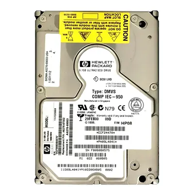 A5276-67002 HP 9.1GB Ultra-320 SCSI 10000 3.5-inch Hard Drive
