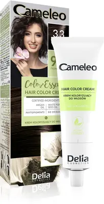 Delia Cosmetics Cameleo Color Essence hair dye tube color 3.3 Chocolate Brown 75 g
