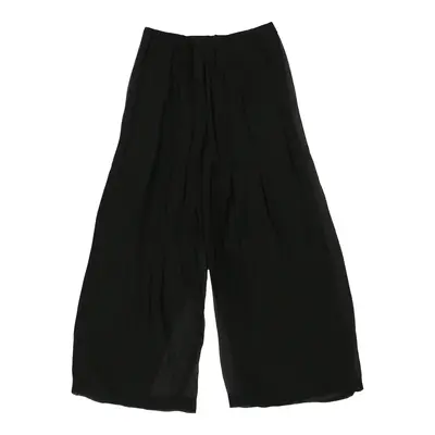 Emporio Armani Skinny Trousers - 28W UK 10 Black Viscose | Size: UK 10