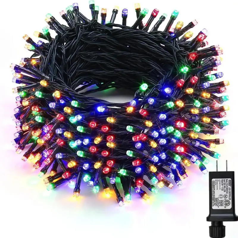 LED String Light, Plug and Play Outdoors Waterproof LED String Light, Decorative Atmosphere Light for Garden Yard Party