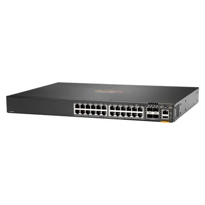 JL668-61001 HP Aruba CX 6300F Series 24 x 1000Base-T RJ-45 and 4 x 50GbE SFP56 Ports Layer 3 Managed Stackable Gigabit Ethern...