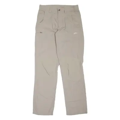 MAMMUT Outdoor Womens Trousers Grey Regular Straight Nylon W30 L31