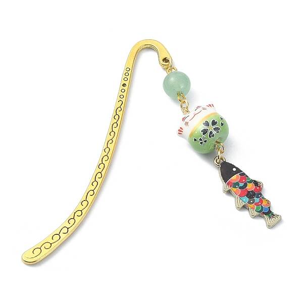 Japanese Style Maneki-neko Bookmark