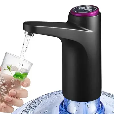 Portable USB Charging Water Dispenser, 1/2pcs Long Lasting Electric Bottle Pump, Water Jug Pump For 2-5 Gallon Drinking Water