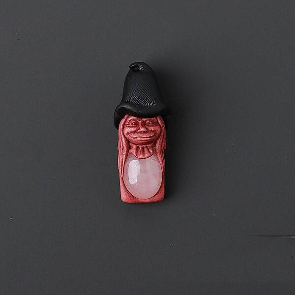 Natural Rose Quartz Pendants