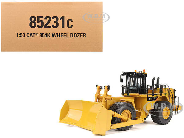 CAT Caterpillar 854K Wheel Loader Yellow Core Classics Series 1/50 Diecast Model by Diecast Masters