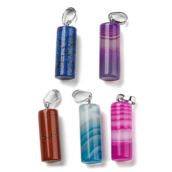 Natural Mixed Stone Pendants
