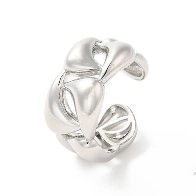 Brass Open Cuff Rings