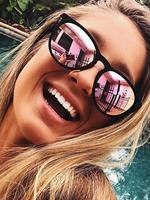 Women Vintage Polarized Sunglasses, Summer Trendy Casual Mirror Sunglasses for Everyday Use, Fashion Accessories for Outdoor ...