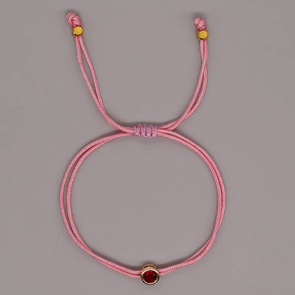 Adjustable Braided Fibre String Bracelets for Women