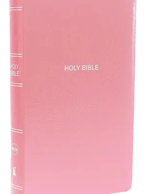 NKJV, Gift and Award Bible, Leather-Look, Pink, Red Letter, Comfort Print: Holy Bible, New King James Version