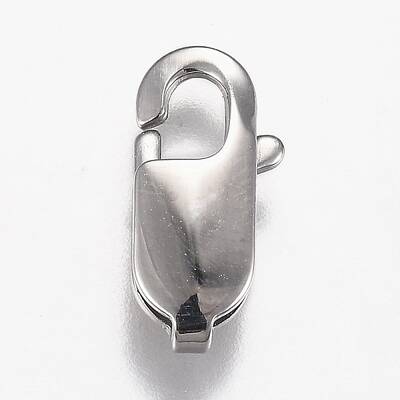 Non-Tarnish 316 Surgical Stainless Steel Lobster Claw Clasps